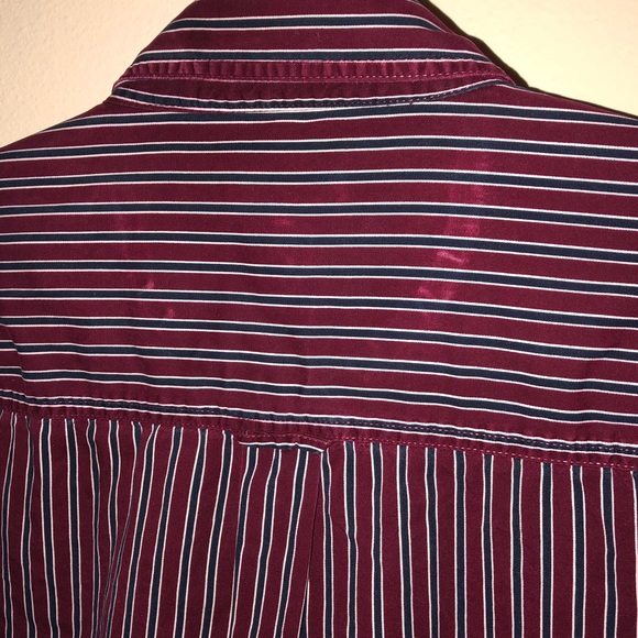 Gulf Traders Casual Striped Button-Down Shirt - Picture 3 of 5